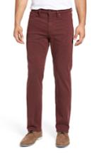 Men's 34 Heritage Charisma Relaxed Fit Pants X 30 - Burgundy