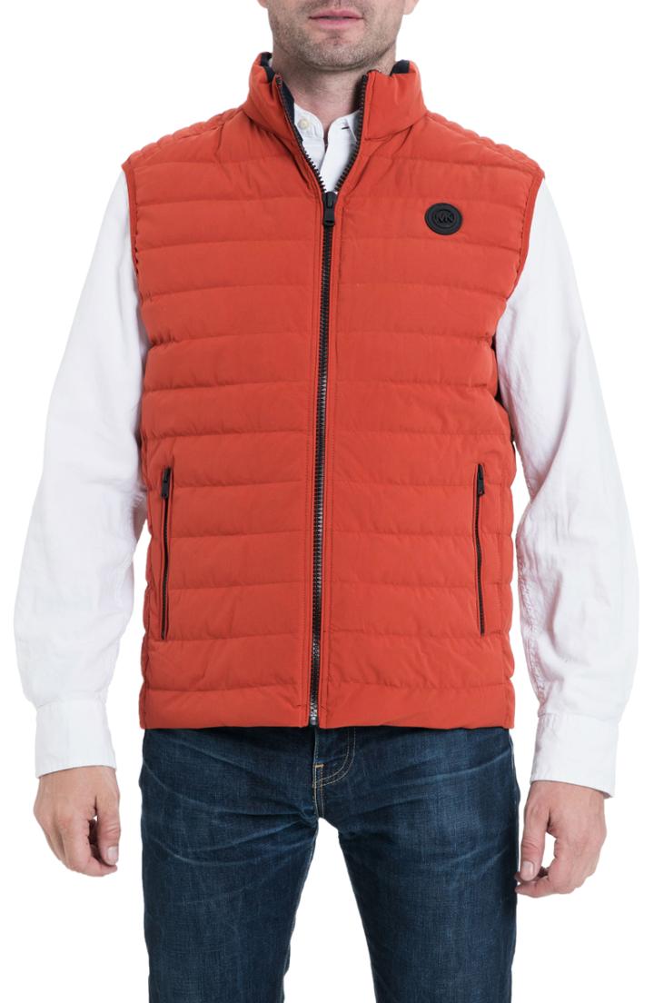 Men's Michael Kors Marshall Vest - Burgundy