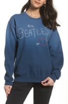 Women's Junk Food The Beatles Ombre Sweatshirt - Blue