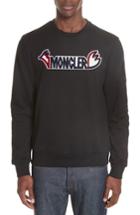 Men's Moncler Genius By Moncler Maglia Crewneck Sweatshirt - Black
