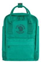 Fjallraven Mini Re-kanken Water Resistant Backpack - Green