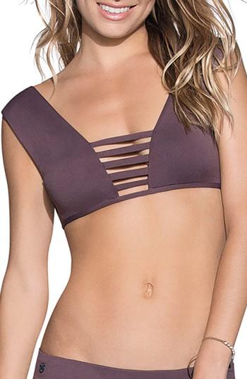 Women's Maaji Fig Divine Reversible Bikini Top - Purple