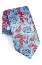 Men's Ermenegildo Zegna Macrofloral Silk Tie