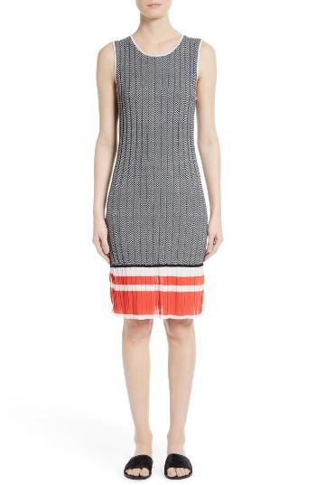 Women's Grey Jason Wu Chevron Knit Dress
