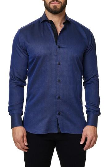 Men's Maceoo Trim Fit Sport Shirt (m) - Purple