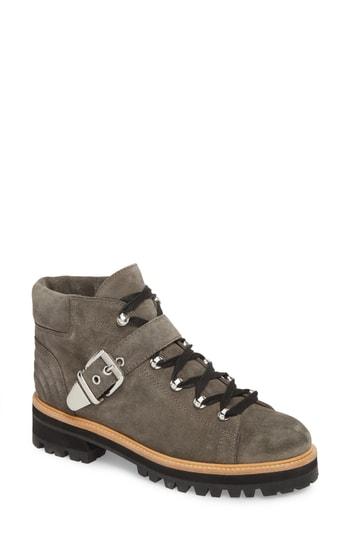 Women's Marc Fisher D Indre Platform Boot, Size 5 M - Grey