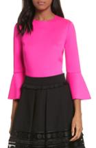 Women's Ted Baker London Bell Sleeve Stretch Top - Pink