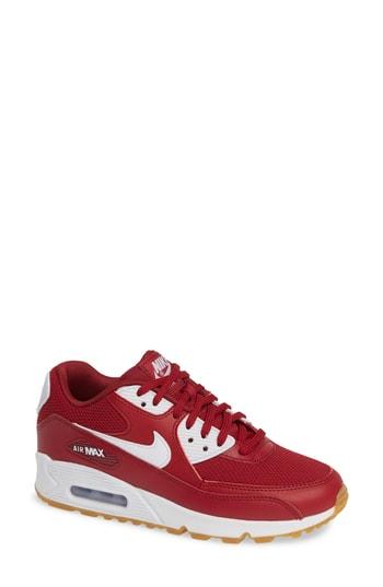 Women's Nike 'air Max 90' Sneaker .5 M - Red