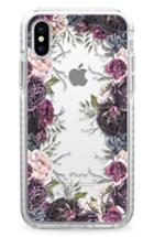 Casetify My Secret Garden Transparent Iphone X Case - Purple