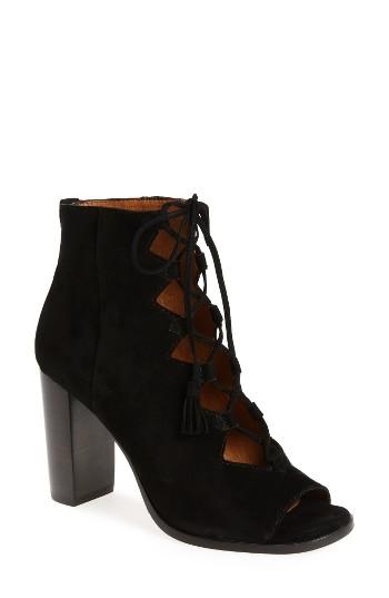 Women's Frye 'gabby' Ghillie Sandal .5 M - Black