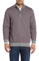 Men's Cutter & Buck Twin Falls Quarter Zip Sweater
