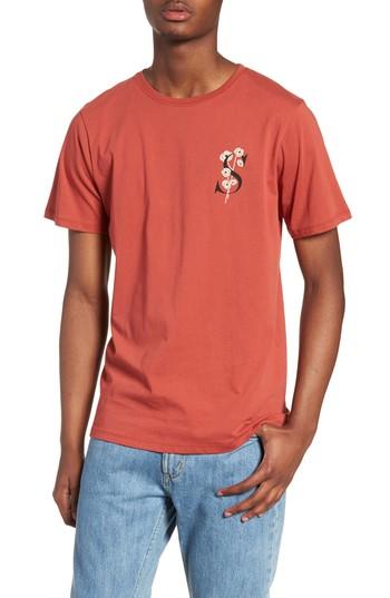 Men's Saturdays Nyc Poppy T-shirt - Red