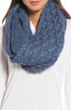 Women's Treasure & Bond Solid Chunky Knit Infinity Scarf, Size - Blue
