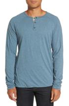 Men's Jeremiah Utley Reversible Henley, Size - Blue