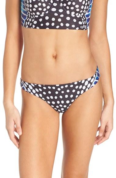 Women's Mara Hoffman Print Bikini Bottoms - Blue