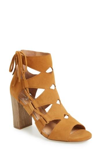 Women's Linea Paolo Hawley Cutout Sandal M - Brown