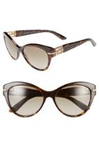 Women's Versace 57mm Cat Eye Sunglasses -