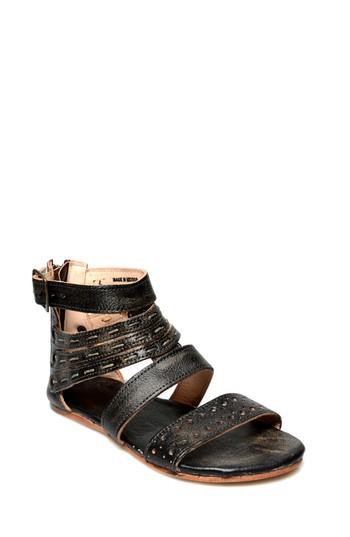 Women's Bed Stu Artemis Cage Sandal .5 M - Black