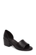 Women's Grey City Ditty Block Heel Sandal .5 M - Black