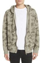 Men's Atm Anthony Thomas Melillo Camo French Terry Zip Hoodie - Green