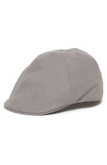 Men's Goorin Brothers Lacey Linen Driving Cap - Grey