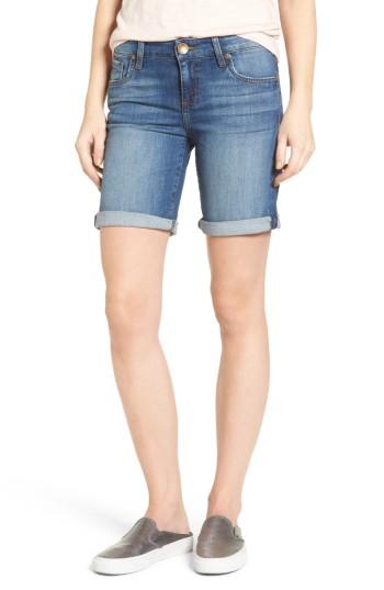 Women's Kut From The Kloth Boyfriend Shorts - Blue