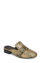 Women's Amuse Society X Matisse Le Bella Loafer Mule .5 M - Metallic