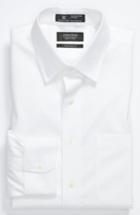 Men's Nordstrom Men's Shop Smartcare(tm) Traditional Fit Dress Shirt 33 - White