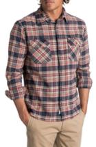 Men's Quiksilver Tangloop Plaid Flannel Shirt, Size - Blue