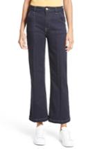 Women's Frame Le Ankle Flare Jeans - Blue