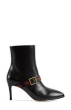 Women's Gucci Sylvie Strap Ankle Boot .5us / 36.5eu - Black