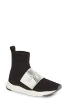 Women's Balmain Cameron Knit Sneaker Boot Us / 35eu - Black