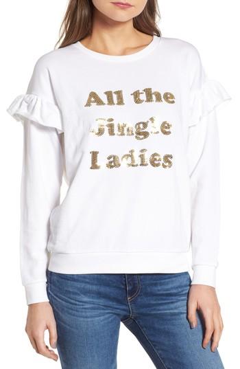 Women's South Parade All The Jingle Ladies - White