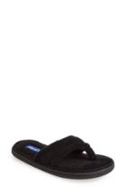 Women's Tempur-pedic 'airsock' Thong Slipper M - Black