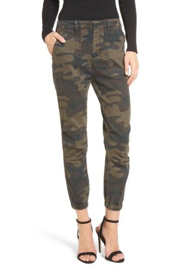 Women's Afrm Jensen Prime Camo Jogger Pants - Green