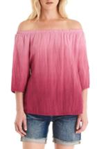 Women's Michael Stars Off The Shoulder Top - Pink