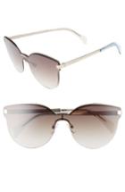 Women's Tommy Hilfiger 99mm Rimless Cat Eye Sunglasses - Gold