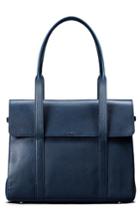 Shinola Calfskin Leather Satchel -