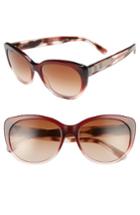Women's Burberry 56mm Cat Eye Sunglasses - Bordeaux