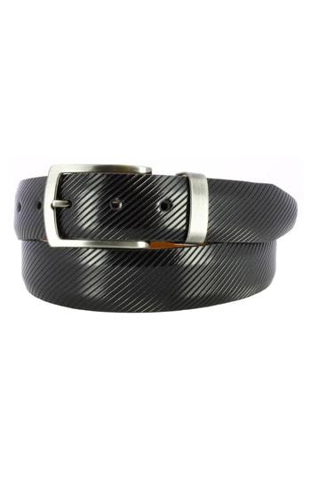 Men's Remo Tulliani Sylvio Millerighe Leather Belt
