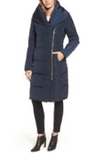 Women's Cole Haan Down & Feather Coat - Blue