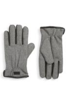 Men's Ted Baker London Wool Lined Gloves - Grey