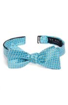 Men's Ted Baker London Microdot Silk Tie, Size - Blue