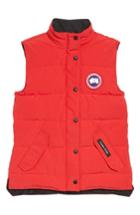 Women's Canada Goose 'freestyle' Slim Fit Down Vest (0) - Red (online Only)