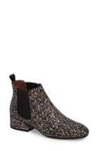 Women's Hispanitas Ellys Patterned Chelsea Bootie .5us / 37eu - Burgundy