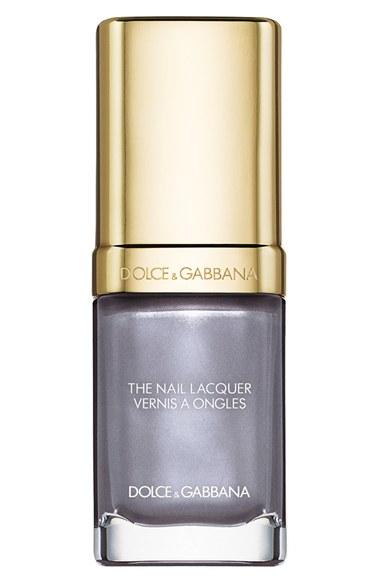 Dolce & Gabbana Beauty 'the Nail Lacquer' Liquid Nail Lacquer - Baroque Silver 830