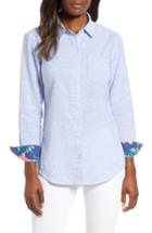 Women's Tommy Bahama Pequeno Stripe Shirt - Blue