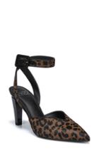 Women's Sarto By Franco Sarto Santi 2 Genuine Calf Hair Pump .5 M - Brown