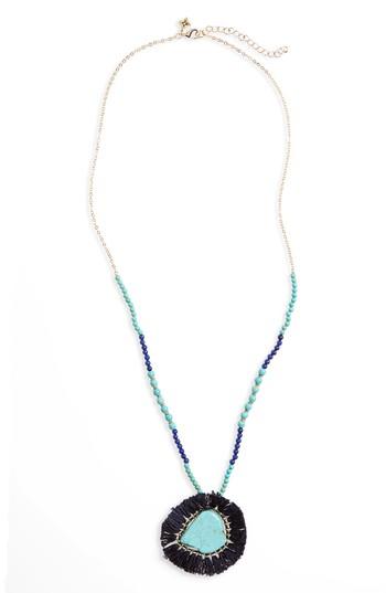 Women's Panacea Fringe Howlite Pendant Necklace