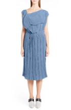 Women's Marni Crepe Midi Dress Us / 38 It - Blue